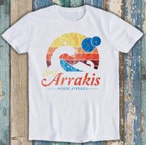 Dune Arrakis Rakis Surf Sci Fi Cult Movie Music Funny Gift Tee T Shirt M1397 S beige