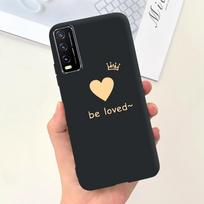 Dėklas Vivo V2027 V2027 Vivo Y11s Y12s Y20i Y20 Telefonui Minkštas Matinis Skystas Silikonas Anti-knock Bamperis Capa Stilingas Madingas Vivo Y11s Y12s white