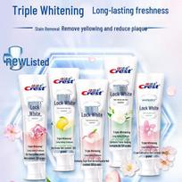 Crest 3D White Whitening Toothpaste Triple Pack white