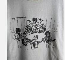 The Strokes rock band Live In Concert Cartoon T Shirt Full Size S-5XL S gray