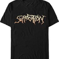 Suffocation band LOGO black T-shirt unisex All sizes S to 45Xl JJ5037 Unisex T-Shirt XXXL black