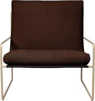 Ferm Living Pagalvių užvalkalų komplektas Desert, kaštoniniai, audinys Pure Bouclé