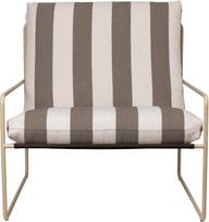 Ferm Living Pagalvių užvalkalų komplektas Desert, šokoladiniai, audinys Stripe
