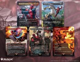 Magic the Gathering Secret Lair x Deadpool Marvel's (Non-Foil) gray