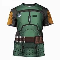 Unisex Darth Vader Cosplay Kostiumas Marškinėliai Atsitiktinis Trendas 3D Spausdinimas 6XL gray