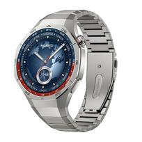 Bambuko šokinėjanti sagtis titano lydinio laikrodžio apyrankė For Huawei Watch GT5 Pro 46mm blue