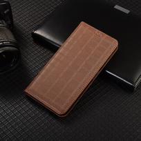 Cross Grid Genuine Leather Flip Case for Google Pixel 3 4 4A 5 5A 6 6A 7 7A 8 8A 9 9A 10 10A Pro XL Fold 4G 5G Cover Card Cases Pixel 9A