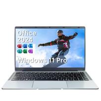 ESBOOK Laptop Office 2024 Windows 11 IPS FHD Display with PC Notebook Initial Setup Capacity Keyboard with Screen Mouse Included [MS & Pro] 14-inch
