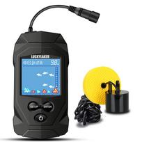 LUCKYLAKER Portable Fish Finder for Fish and for Ice Fishing Bass Sea Kayaks, Detectors, (Smelt, Fishing, Fishing)