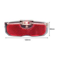 Bicycle Rear Reflective Taillight - Mountain Bike Night Safety Accessory
