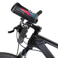 WILD MAN Mountain Bike Storage Bag Waterproof Bike Pouch Phone Case Touch Screen Quick Release for Electric Scooter Motorcycle China Mainland black