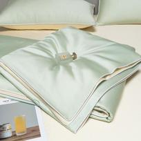 Queen Size Ice‑Silk Cooling Duvet, Grade‑A Lightweight Breathable Summer Quilt 150x200cm only quilt
