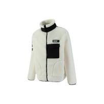 PUMA Men's Fleece Sherpa Full-Zip Jacket 539707-65 L white