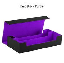 Cross-border Large Capacity PU Game Card Box - Holds 600+ Cards & Game Mat, Multi-functional Hard Protective Storage Holder