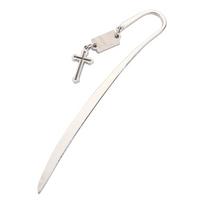 Cross Design Retro Vintage Metal Alloy Bookmark Document Book Mark Label DIY Fit For Gift School Office Decor