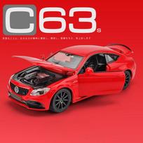 1:32 C63S Coupe lydinio automobilio modelis lietas metalinis žaislinis transporto priemonės automobilio modelių kolekcija simuliacinis garsas ir šviesa vaikų dovanos