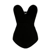 Gold Velvet Tube Top Jumpsuit - Sexy & Versatile Autumn/Winter Women's Clothing S gray