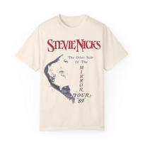 Stevie Nicks 1989 Tour Shirt  Retro Album Tee The Other Side of the Mirror Unisex T-Shirt S white