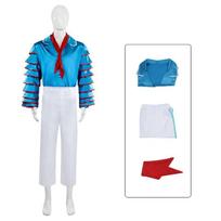 Kaukės Cosplay Kostiumas iš Poliesterio ir Spandexo Anime Gerbėjams, Rolei Žaisti ir Teminiams Renginiams L blue