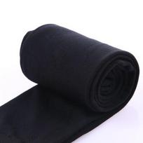 Fleece Lined Tights for Women Soft Stretchy Warm Thermal Leggings Winter Outdoor Wear Slim Fit Full Length Pantyhose One Size black