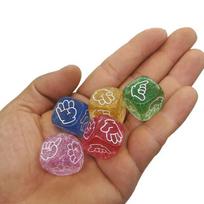 5Pcs Rock Paper Scissors Dice Finger Guessing Fun Drinking Games For Adults Party Spiele Juegos De Mesa Divertidos brown