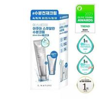 S.NATURE Aqua Squalane Moisturizing Cream 60mL + 30mL SET Moisturizer/K-BEAUTY white