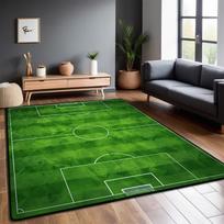 Futbolo aikštės kilimas Svetainė Sulankstomas Didelio dydžio Grindų kilimėliai 200x300cm Neslystantis Žaidimų kilimėlis vaikams Miegamasis Skalbiamas mašinoje 140*200cm