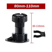 1 vnt. reguliuojamo aukščio spintelės kojelė spintelės kojelė virtuvei vonios kambariui 6cm/8cm/10cm/12cm/15cm cokolinės kojelės virtuvės spintelės