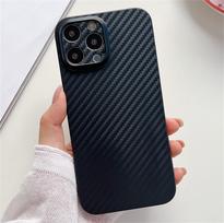 Luxury Ultra Thin Carbon Fiber Matte Case For 15 14 13 12 Mini 11 Pro Max 15pro XS XR X 6 7 8 Plus SE 0.2MM PP Back Cover For iPhone 15 ProMax