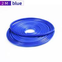 10m Car Door Edge Scratch Protector Sticker Guards Trim Styling Mouldings Protection Universal Auto Bumper Decorative Seal 2m blue blue