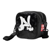 Li Ning X OG Slick Collaboration Street Graffiti Style Polyethylene Shoulder Crossbody Bag Unisex Bags Black ABDQ462-1000 Black black