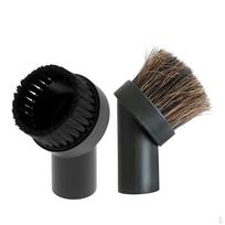 2x 32mm Vacuum Replacement Dusting Brush Horsehair Head black