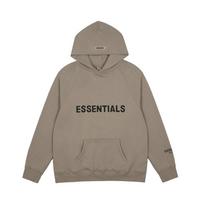 Mens Oversized Hooded Sweatshirt With Fleece Lining Cotton Long Sleeve Streetwear Casual Top Youth XL gray