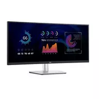 Dell | Monitorius | P3424WE | 34 " | IPS | 21:9 | 60 Hz | 5 ms | 300 cd/m² | HDMI jungtys quantity 1 | Juodas