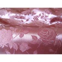 100x150cm Rožinis žakardinis audinys su gėlėmis suknelėms Cheongsam Hanfu Siuvimui Gėlės Minkštas brokadas Retro Vasarinis Plonas Blizgus Šilkinis Tekstilė 100x150cm