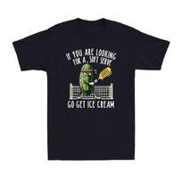 If You Are Looking For A Soft Serve Go Get Ice Cream Paddleball Men's T-Shirt 5XL black