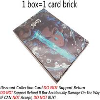 Collection Card Bricks for Friends Highly Beloved Anime Character Fashion Trends Peripheral Metal Cards Fans Gifts gray
