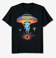 Boston Band Classic Back Rock Vintage Tee unisex marškinėliai 5XL gray