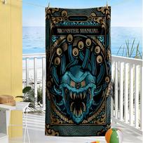 Dungeons & Dragons Beach Towel Soft Durable Quick-Dry Comfortable Lightweight 70cmx140cm(27x55inch)