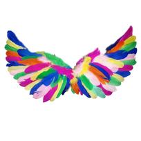 Angel Wings Kid Angel Feather Wings Children's Adult Halloween Christmas Costume M blue