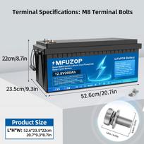 ES JAV Sandėlis 12v 24v 100ah 200ah 300ah Lifepo4 bluetooth Geležies Fosfato Baterija 12v 300ah Ličio Baterijų Paketas 300A BMS 12 V 200Ah