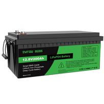 ES JAV Sandėlis 12v 24v 100ah 200ah 300ah Lifepo4 bluetooth Geležies Fosfato Baterija 12v 300ah Ličio Baterijų Paketas 300A BMS 12 V 200Ah