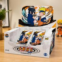 New Kayou Genuine Naruto Cards Box Anime Figure Card Booster Pack Sasuke Collection Flash Card Toy Birthday Christmas Toy Gift