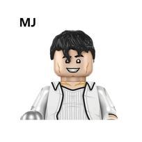 Karalius Ar Pop MJ Statybiniai Blokeliai Michael Mini Veiksmo Figūrėlės Žaislai