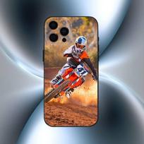 M-Motocross M-Motorcycle Dirt Bikes Phone Case For iPhone17,16,15,14,13,12,11 Plus,Pro Max Soft Black Cover iPhone12