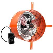 VEVOR Gable Mount Fan, 40.6 cm Attic Vent Exhaust Fan 1945 CFM Thermostat, Cooling and Ventilation for Home, Garage, Warehouse, Workshop 42 x 42 x 25 cm
