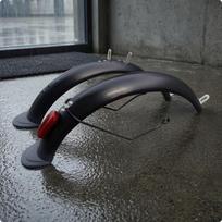Folding Electric Bike Mudguard Set Installation Hardware Front and Rear Fenders Mounting Brackets