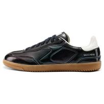 Skechers Galaxy Red Training Shoes Sport Thin Sole T-Head Shoes Versatile Low-Top Skate Shoes Women sneaker Black 185324-BLK 38 black