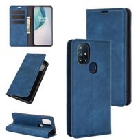 For OnePlus Nord N10 5G Retro-skin Business Magnetic Suction Leather Case with Holder & Card Slots & Wallet For OnePlus Nord N10 5G black