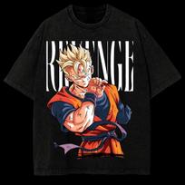 Dragon Ball Gohan Beast Anime skalbinti marškinėliai Vintage Streetwear Grafiniai vyrams moterims medvilniniai Streetwear aukštos kokybės trumparankoviai moteriški vyriški drabužiai L